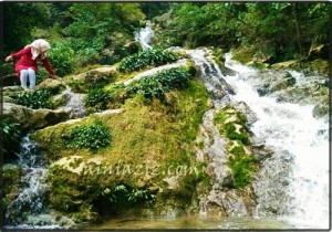 Keindahan Air Terjun Pudeng